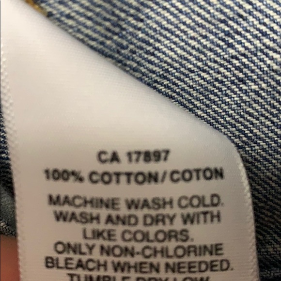 GapKids Button-Up Jean Jacket XL - Picture 5 of 8